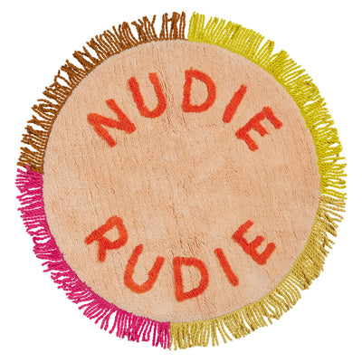 tula round nudie bath mat powder xmas edition with bag and tag