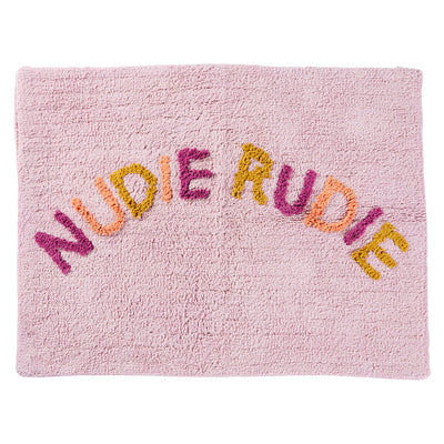 Tula Nudie Rudie Cotton Multicolour Bath Mat Alegria