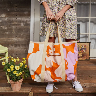 Hailsham Beach Bag - Persimmon Default Title