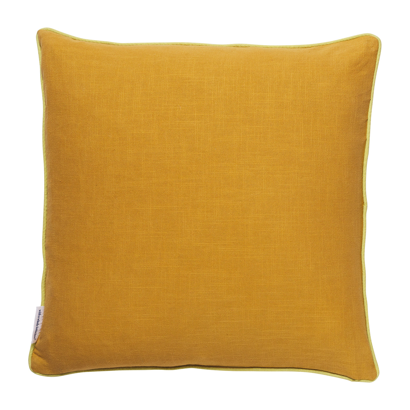 Otley Embroidered Cushion - Fudge Default Title