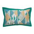 Totnes Patch Cushion - Teal Default Title