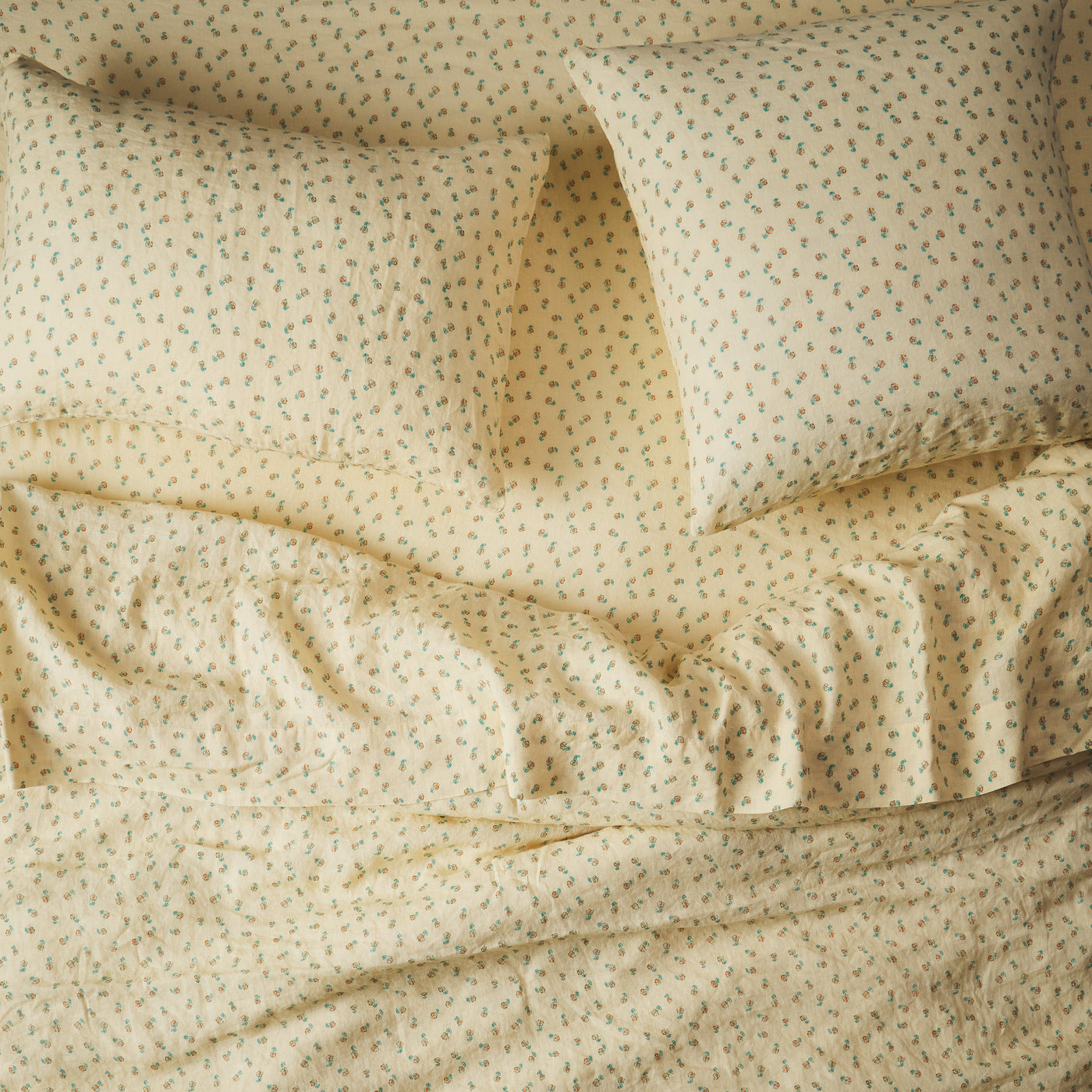 Dover Linen Euro Pillowcase Set - Vanilla Default Title