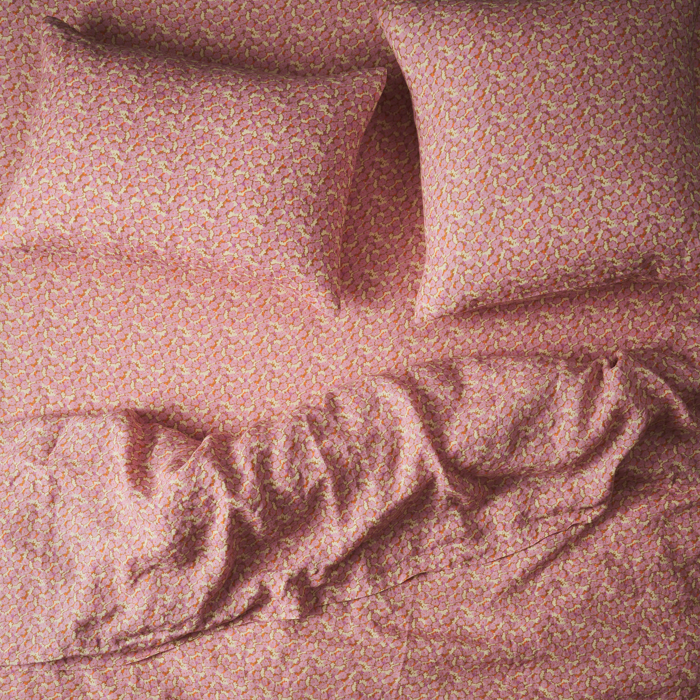 Filey Linen Euro Pillowcase Set - Musk Default Title