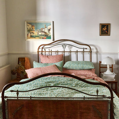 Filey Linen Euro Pillowcase Set - Musk Default Title