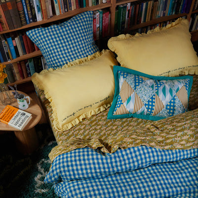Kirby Linen Euro Pillowcase Set - Oasis Default Title