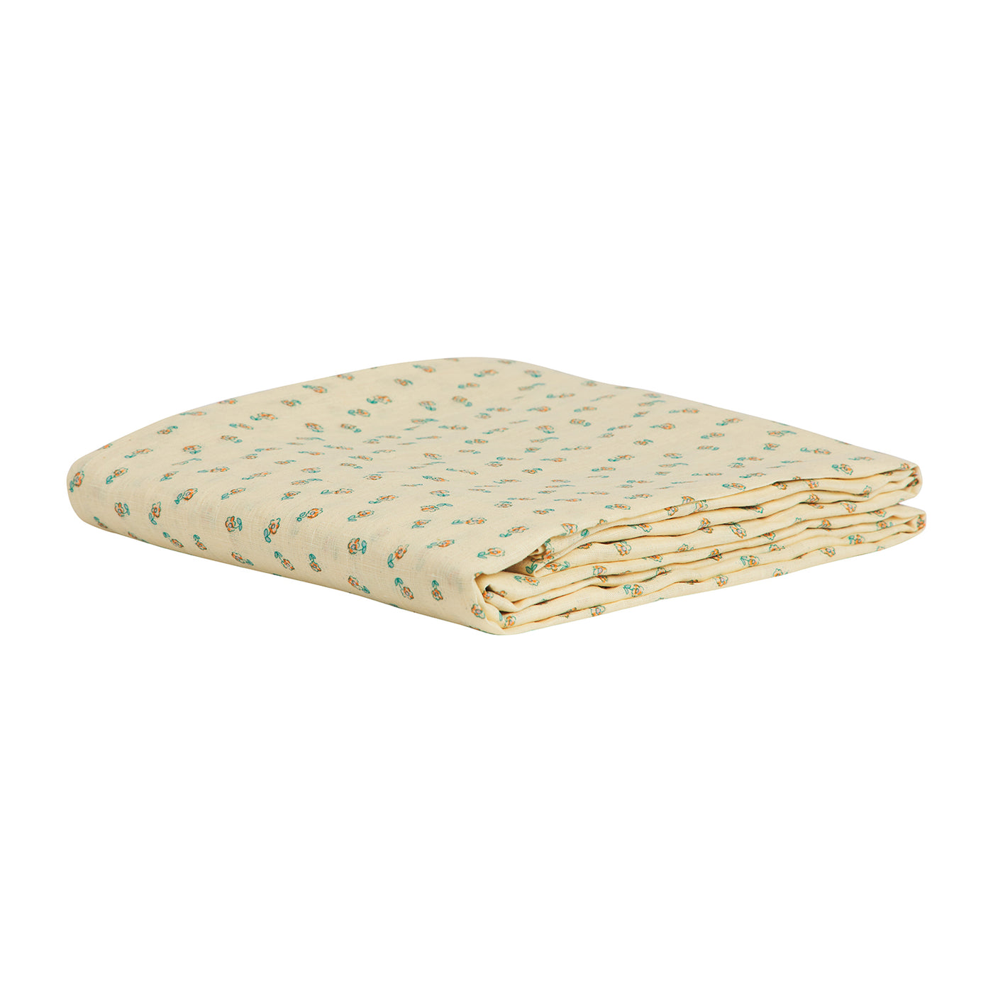Dover Linen Fitted Sheet - Vanilla Cot