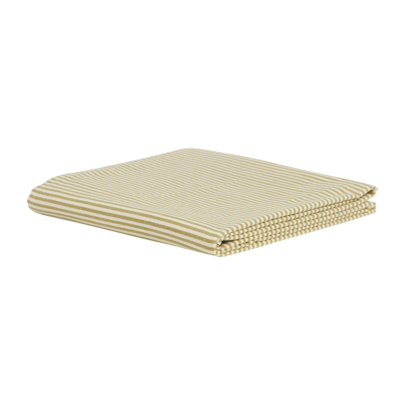 Torquay Cotton Fitted Sheet - Olive Cot