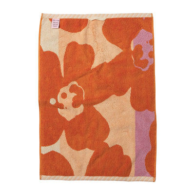 Manning Floral Hand Towel - Persimmon Default Title