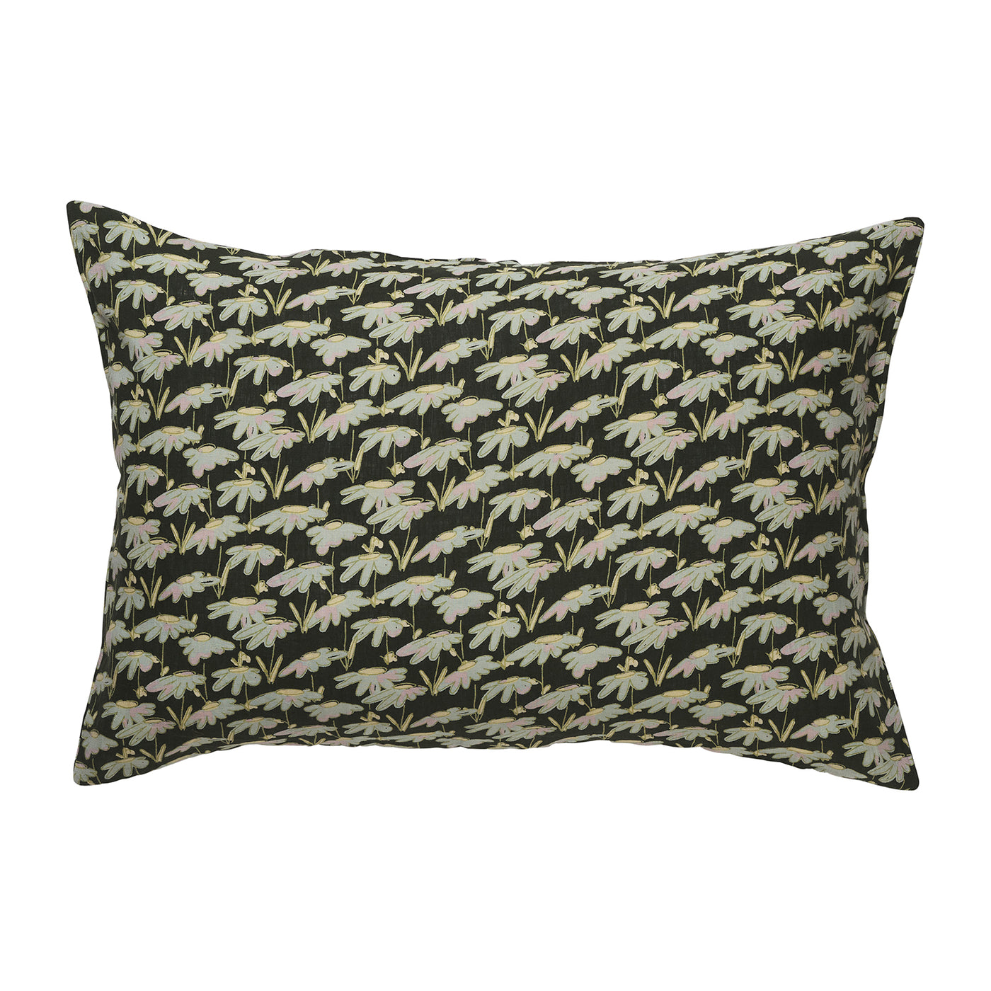 Hayle Linen Pillowcase Set - Forest Standard