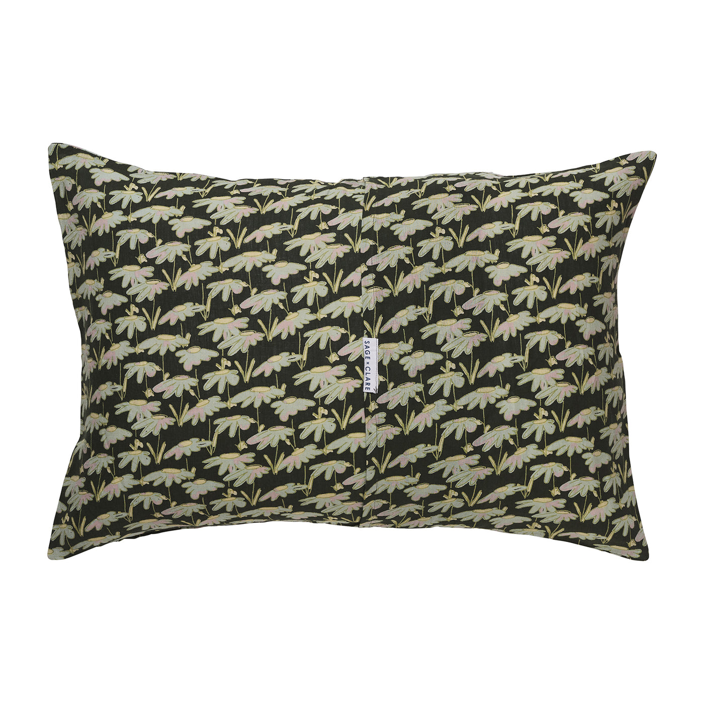 Hayle Linen Pillowcase Set - Forest Standard