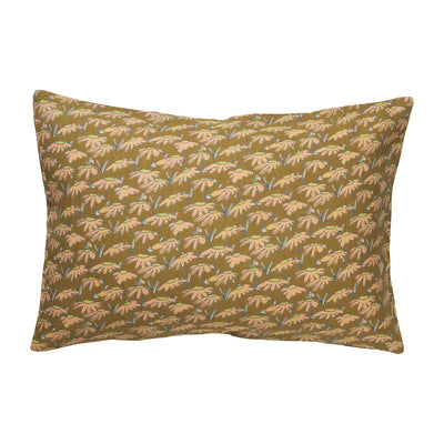 Hayle Linen Pillowcase Set - Olive Standard