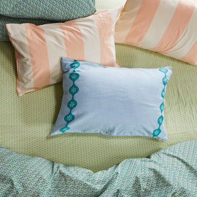 Uxbridge Cotton Pillowcase Set - Crepe Standard