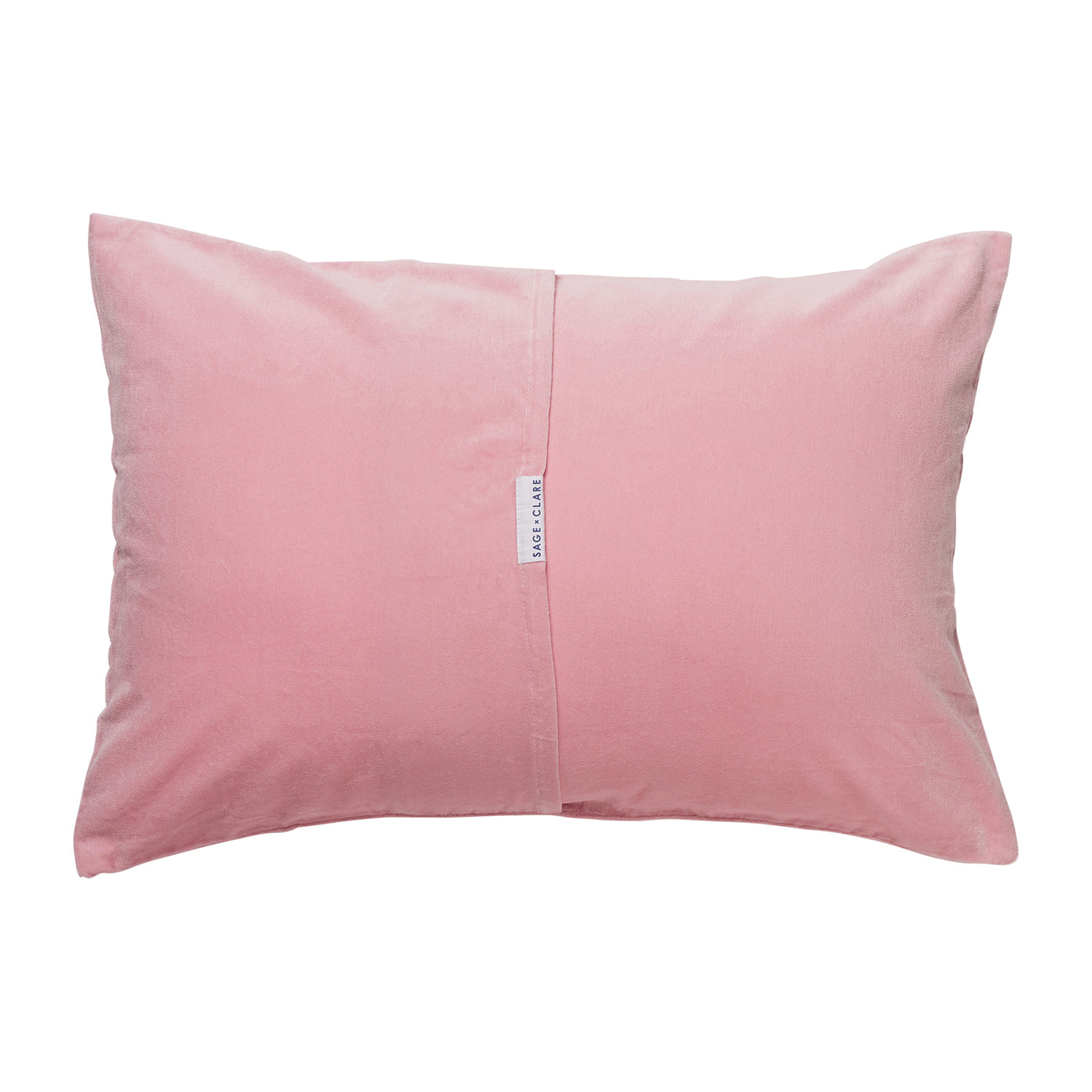 Purley Velvet Pillowcase - Musk Standard