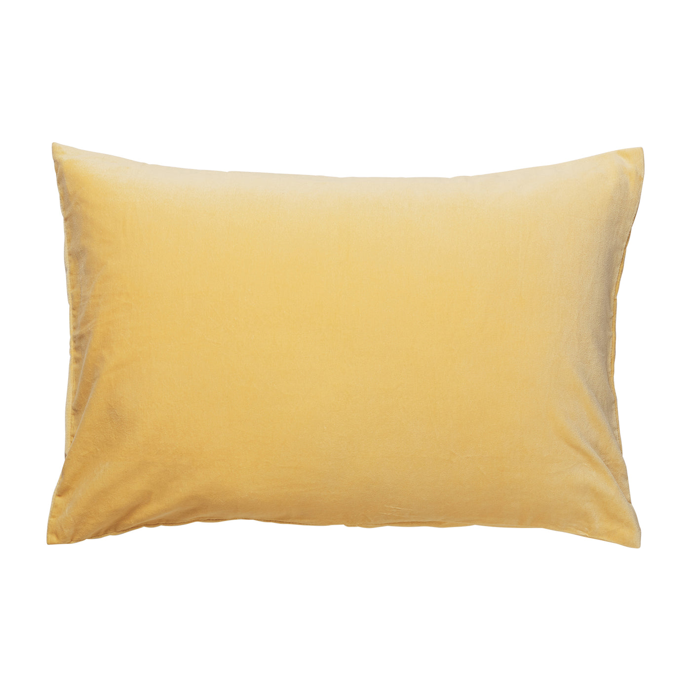 Purley Velvet Pillowcase - Shortbread Standard