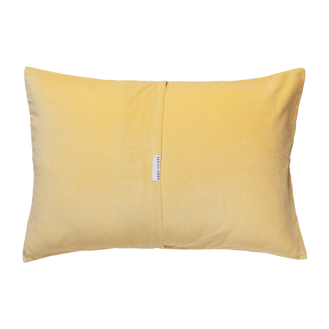 Purley Velvet Pillowcase - Shortbread Standard