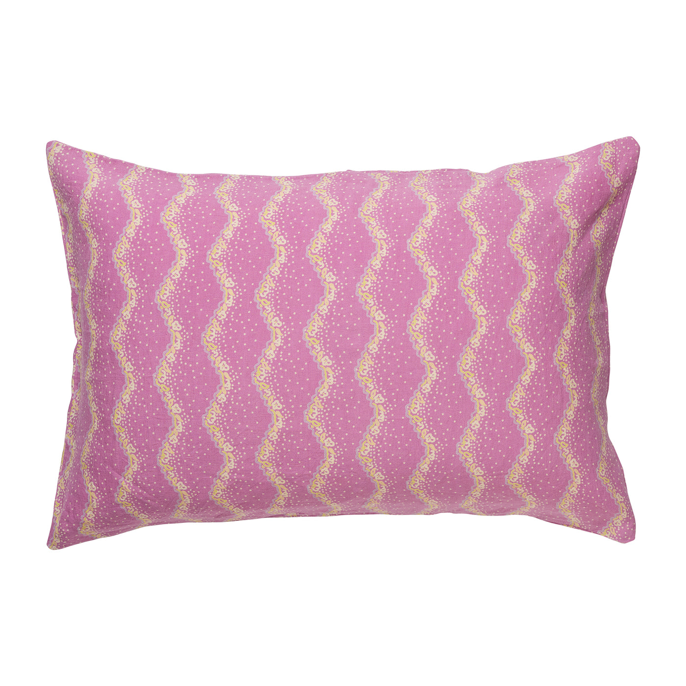 Blythe Linen Pillowcase Set - Orchid Standard