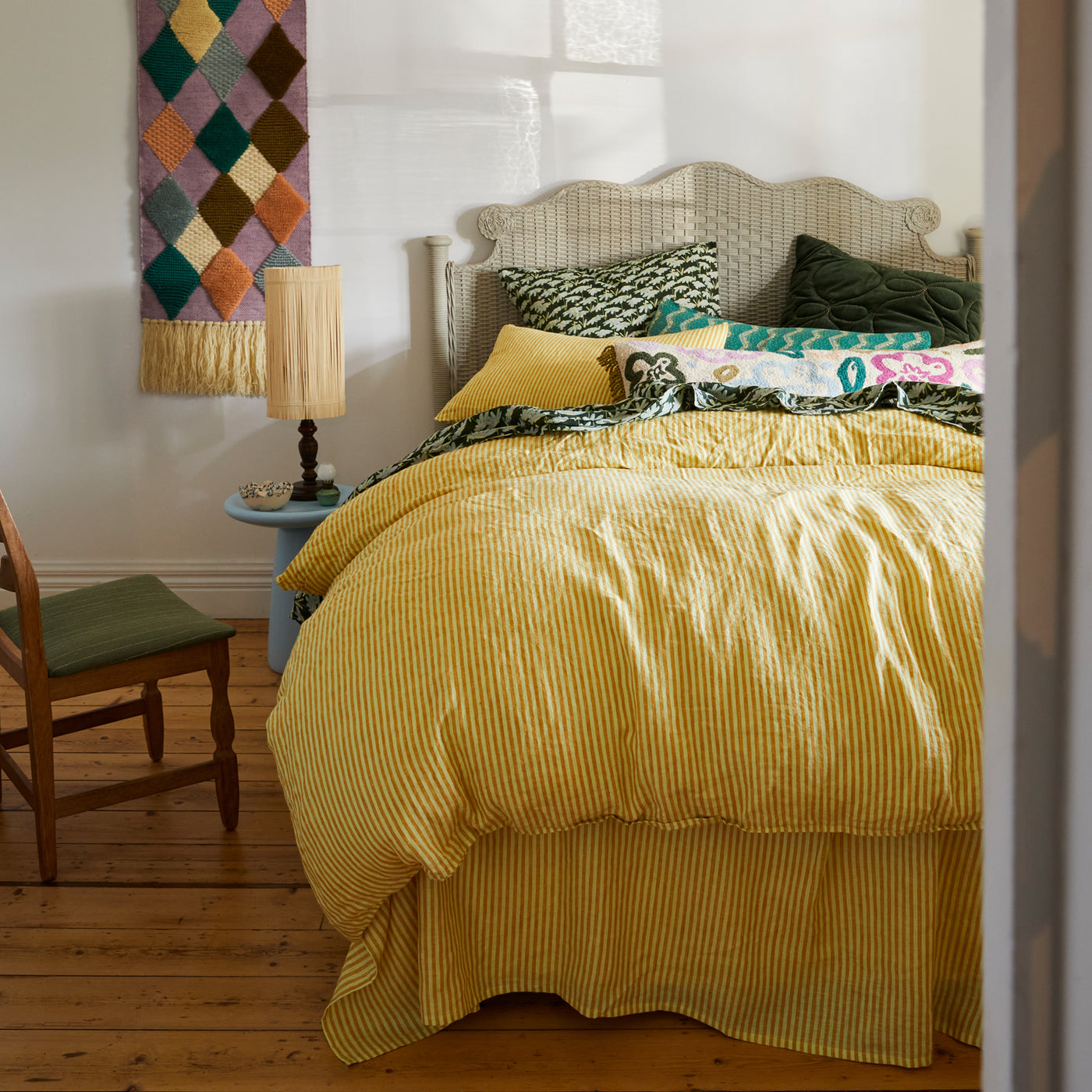 Lyme Linen Quilt Cover - Splice Single