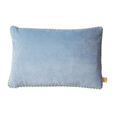 Elliane Reversible Cushion - Blue Bell Default Title