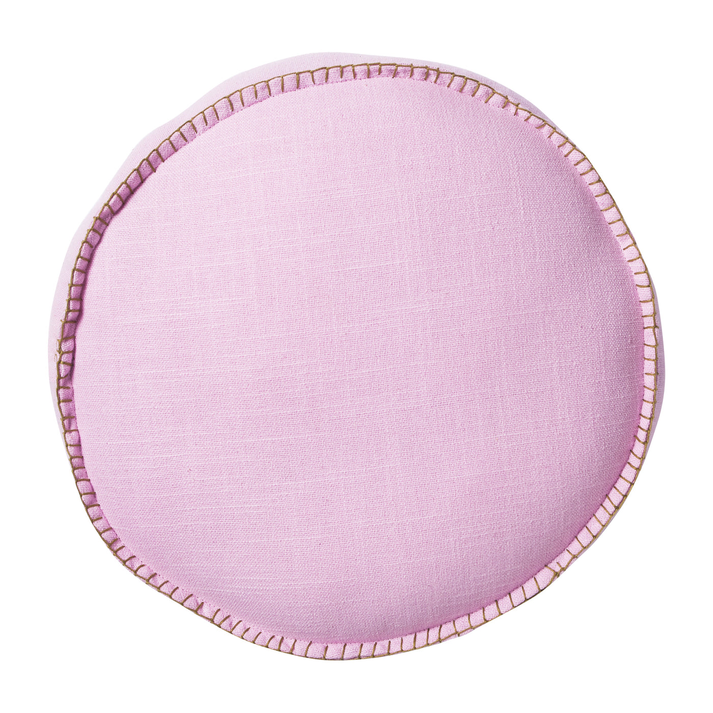 Rylie Round Cushion - Mauve Default Title