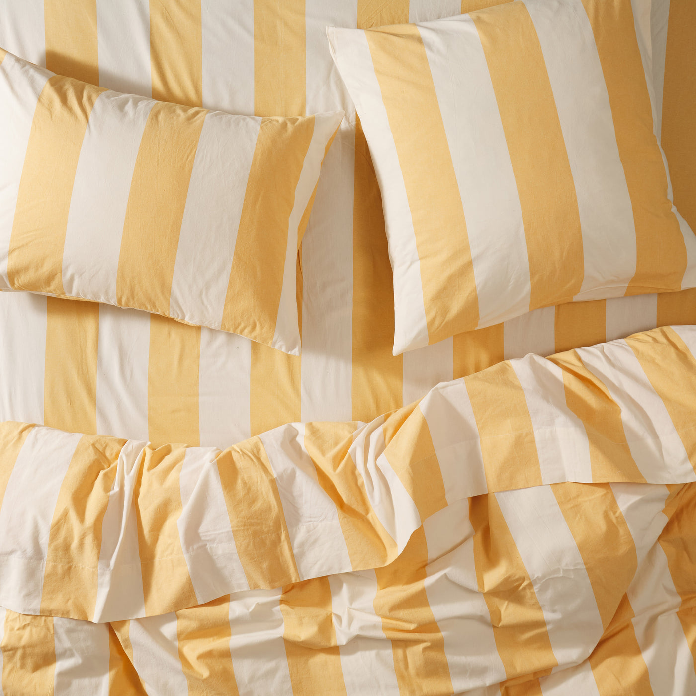 Bruno Cotton Fitted Sheet - Marigold Cot