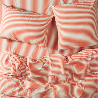 Luigi Cotton Fitted Sheet - Cherry Cot