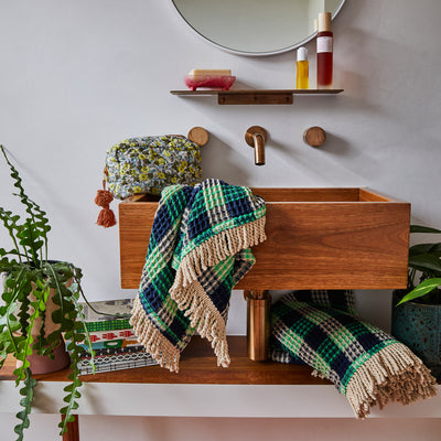 Matteo Hand Towel - Apple