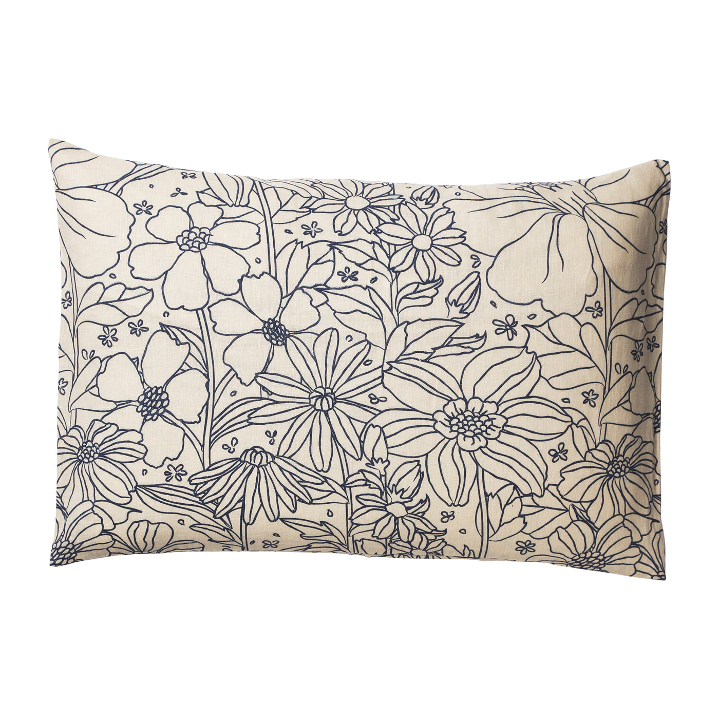 Aneta Linen Pillowcase Set - Chai Standard