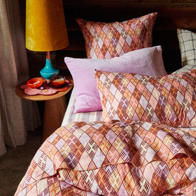 Viola Linen Pillowcase Set Standard
