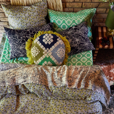 Zabrina Linen Pillowcase Set Standard