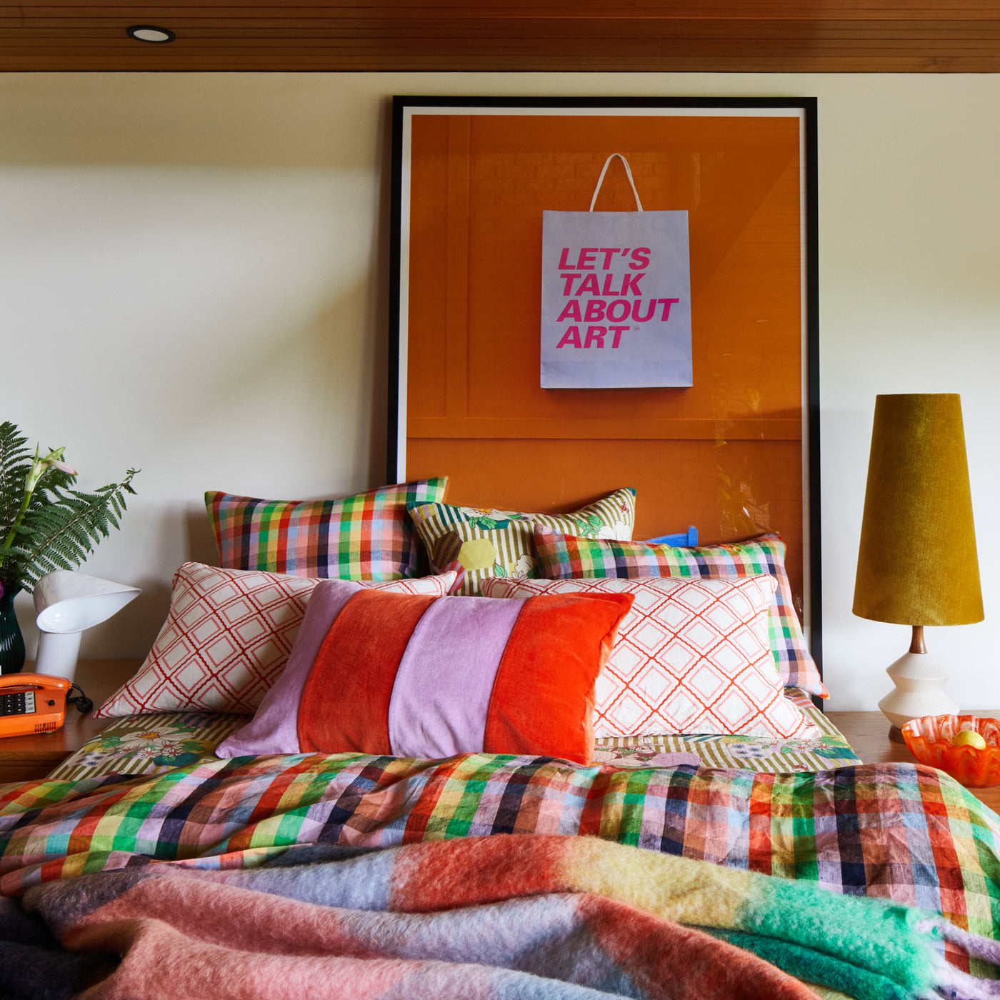 Evita Velvet Pillowcase - Cherry Standard