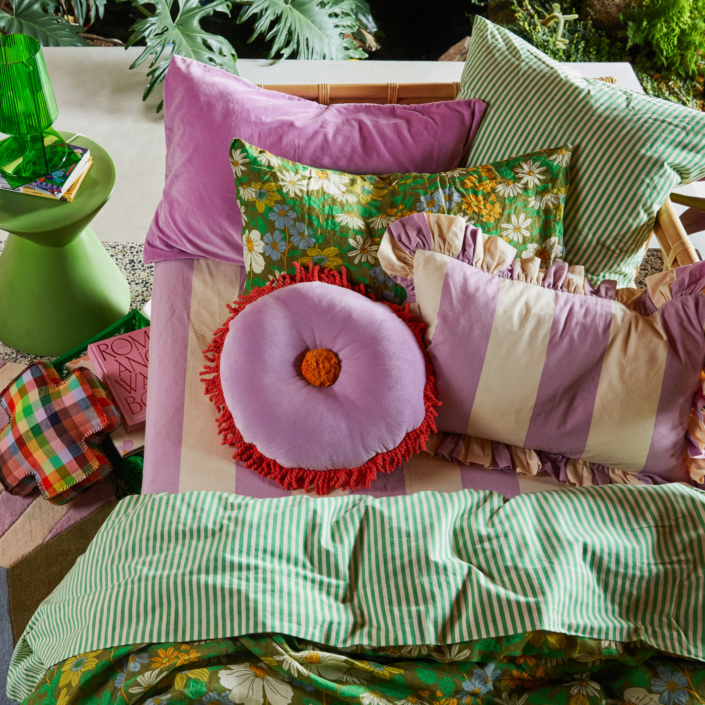 Piemonte Velvet Pillowcase - Mauve Standard