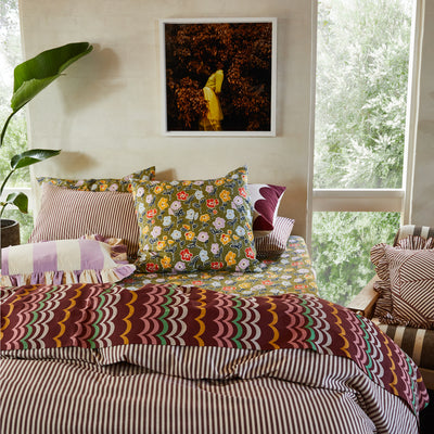 Luigi Cotton Pillowcase - Madeira Standard