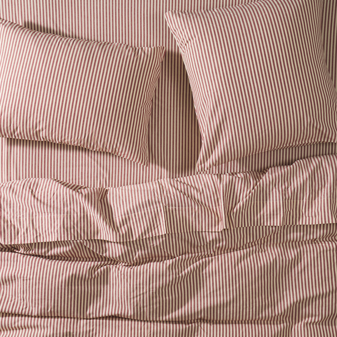 Luigi Cotton Pillowcase - Madeira Standard