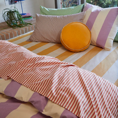 Bruno Cotton Quilt Cover - Wisteria Single