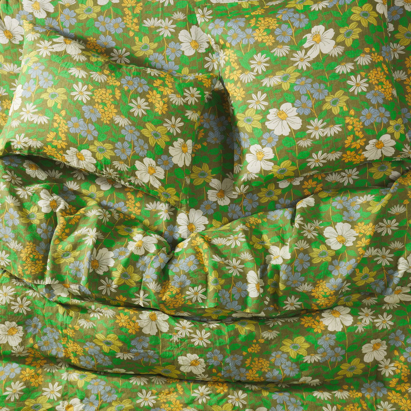 Floria Linen Quilt Cover Single